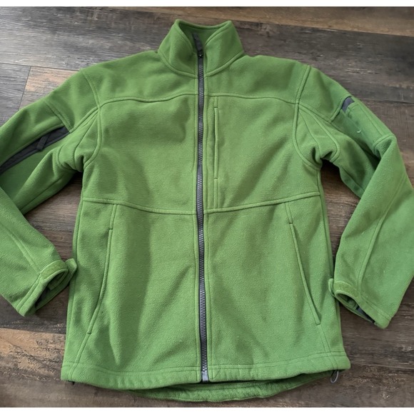 Duluth Trading Co Other - Duluth Trading Men's Shoreman Fleece Gridlock Jacket Small Green